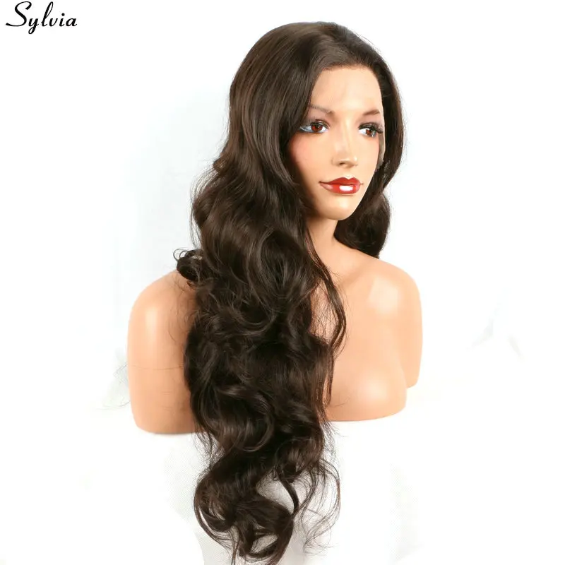 Sylvia Natural Brown #6 Long Soft Bouncy Curly Heat Resistant Hair Wigs Synthetic Lace Front Wig Dark Swiss Lace For Black Women
Sylvia Natural Brown #6 Long Soft Bouncy Curly Heat Resistant Hair Wigs Synthetic Lace Front Wig Dark Swiss Lace For Black Women