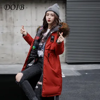 DOIB 2018 Long Thick Warm Women Parka Casual Autumn Winter Jacket Coat Female Plus Size Hoodies Fur Collar Coat Outwear 3XL
DOIB 2018 Long Thick Warm Women Parka Casual Autumn Winter Jacket Coat Female Plus Size Hoodies Fur Collar Coat Outwear 3XL