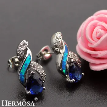 Hermosa Jewelry Fine Unique Fashion Opal 925 Sterling Silver Women Earrings BK065
Hermosa Jewelry Fine Unique Fashion Opal 925 Sterling Silver Women Earrings BK065