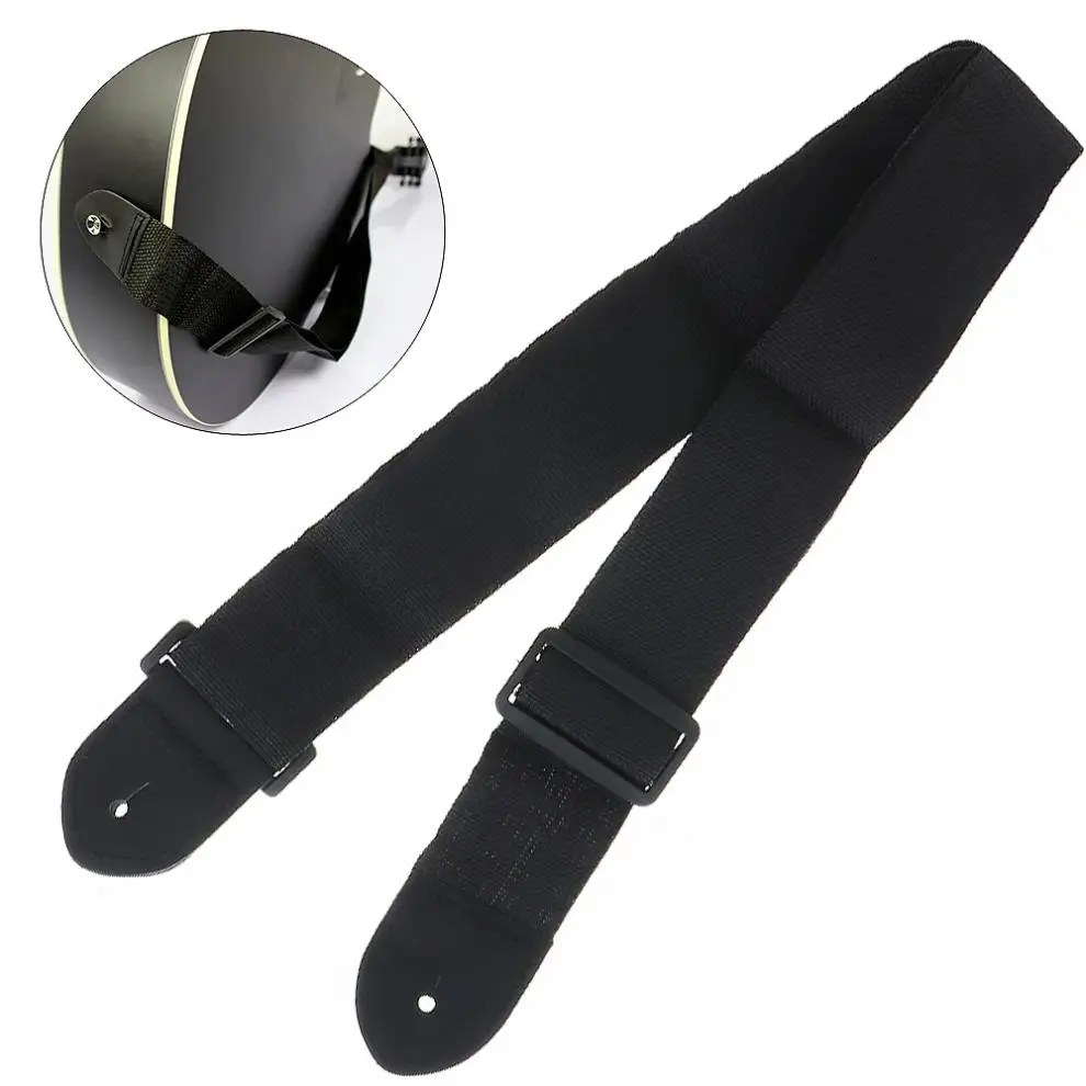 68CM-124CM Guitar Strap Universal Adjustable Nylon Guitar Strap Folk Wooden with PU Leather Ends for Guitar Player
68CM-124CM Guitar Strap Universal Adjustable Nylon Guitar Strap Folk Wooden with PU Leather Ends for Guitar Player