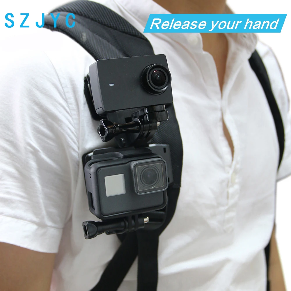 360 Degree Quick Release Rotary Backpack Hat Clip Fast Clamp Mount For GoPro Hero 7 6 5 4 3 for Go pro Sports Action Cameras
360 Degree Quick Release Rotary Backpack Hat Clip Fast Clamp Mount For GoPro Hero 7 6 5 4 3 for Go pro Sports Action Cameras