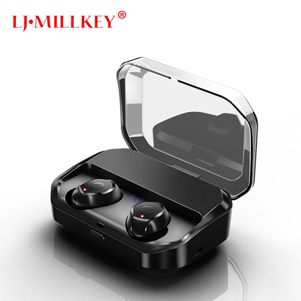2018 New Bluetooth V5.0 TWS Earphone True Wireless Volume Control Earbud Waterproof Bluetooth Headset for Phone LJ-MILLKEY YZ207
2018 New Bluetooth V5.0 TWS Earphone True Wireless Volume Control Earbud Waterproof Bluetooth Headset for Phone LJ-MILLKEY YZ207
