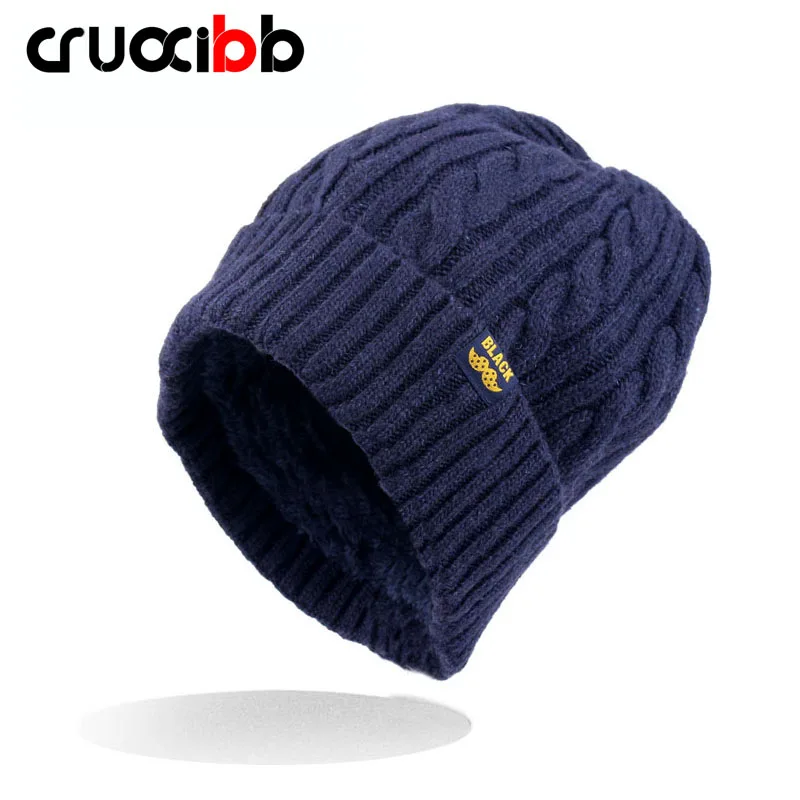CRUOXIBB Women Winter warm Wool Knit Hats Autumn Fashion Beanies Men Warm Thick skullies Casual plus velours Knitted Caps
CRUOXIBB Women Winter warm Wool Knit Hats Autumn Fashion Beanies Men Warm Thick skullies Casual plus velours Knitted Caps