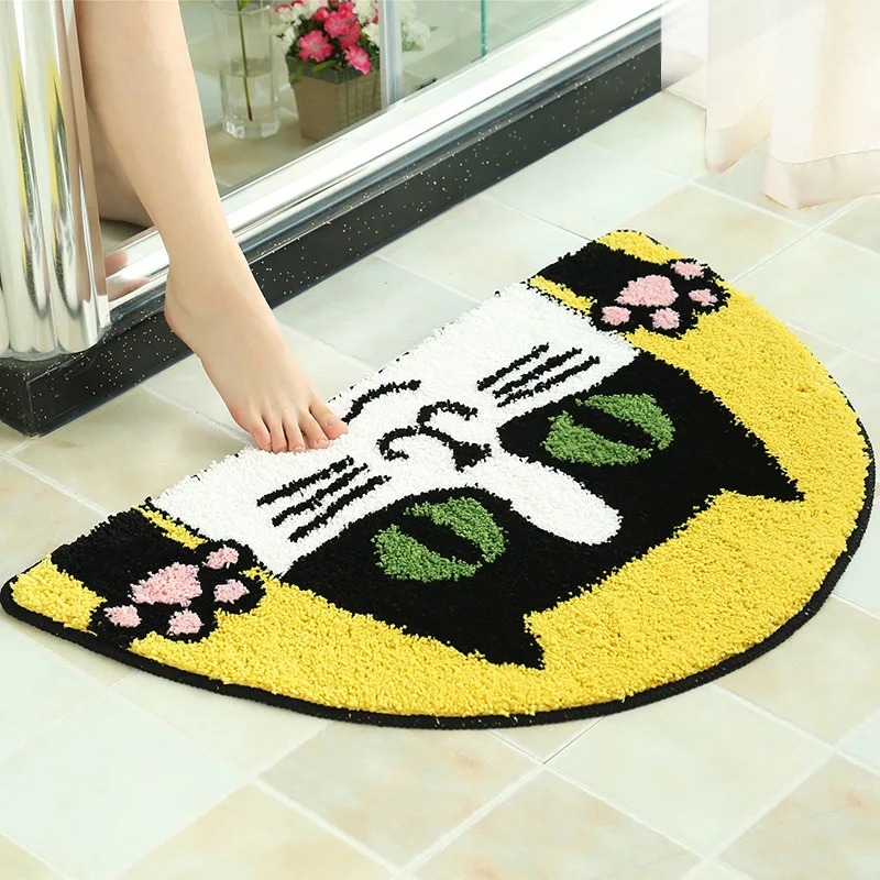 Cat Shape Washable Carpets for Living Room Bedroom Rugs Kitchen Anti-Slip Floor Mats Welcome Doormat
Cat Shape Washable Carpets for Living Room Bedroom Rugs Kitchen Anti-Slip Floor Mats Welcome Doormat