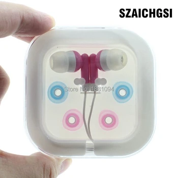 SZAICHGSI Cheapest colorful 3.5mm In ear candy Earphone With Crystal Box As Gift For MP 3 4 Mobile phone wholesale 100pcs/lot
SZAICHGSI Cheapest colorful 3.5mm In ear candy Earphone With Crystal Box As Gift For MP 3 4 Mobile phone wholesale 100pcs/lot