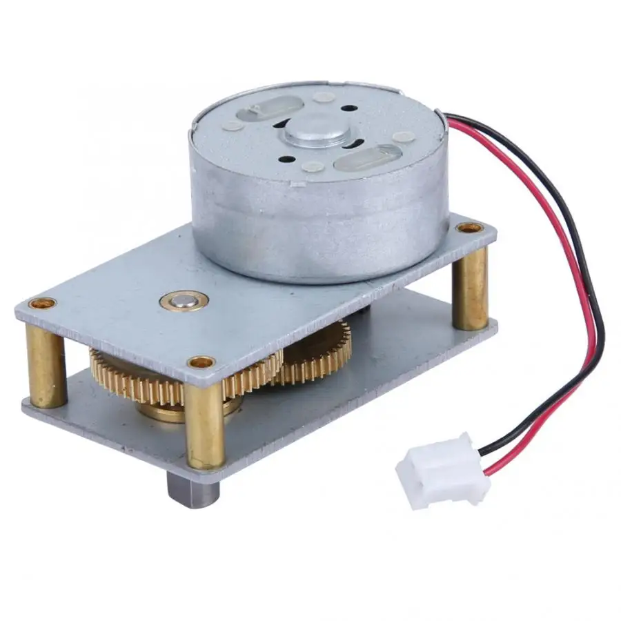 DC 3-12V Gear Reduction Motor Reversible High Torque Turbo Geared Motor 27RPM Mayitr Mini Electric Gearbox Reducer
DC 3-12V Gear Reduction Motor Reversible High Torque Turbo Geared Motor 27RPM Mayitr Mini Electric Gearbox Reducer