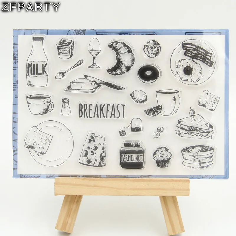 ZFPARTY Breakfast Transparent Clear Silicone Stamp/Seal for DIY scrapbooking/photo album Decorative Card Making
ZFPARTY Breakfast Transparent Clear Silicone Stamp/Seal for DIY scrapbooking/photo album Decorative Card Making
