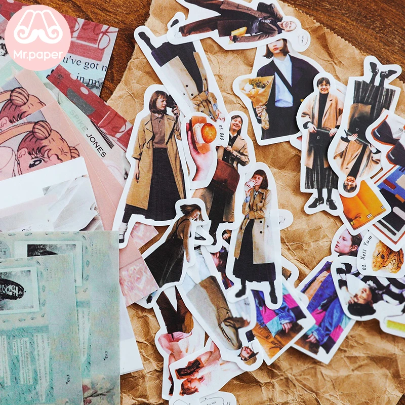 Mr.paper 50Pcs/bag 4 Designs Hollywood Movie Star Street Snap Model Deco Sticker Diary Scrapbooking Bullet Journal Deco Stickers
Mr.paper 50Pcs/bag 4 Designs Hollywood Movie Star Street Snap Model Deco Sticker Diary Scrapbooking Bullet Journal Deco Stickers
