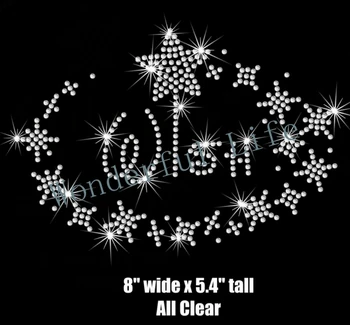 Free shipping hot fix rhinestonemotif transfer design A grade 8" Tinkerbell WISH Wand Pixie Dust iron on rhinestone transfer
Free shipping hot fix rhinestonemotif transfer design A grade 8" Tinkerbell WISH Wand Pixie Dust iron on rhinestone transfer
