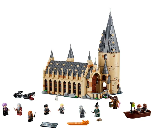 2019 new 983pcs series Hogwarts Great Hall Building Blocks Brick Educational Toys Compatible 75954
2019 new 983pcs series Hogwarts Great Hall Building Blocks Brick Educational Toys Compatible 75954