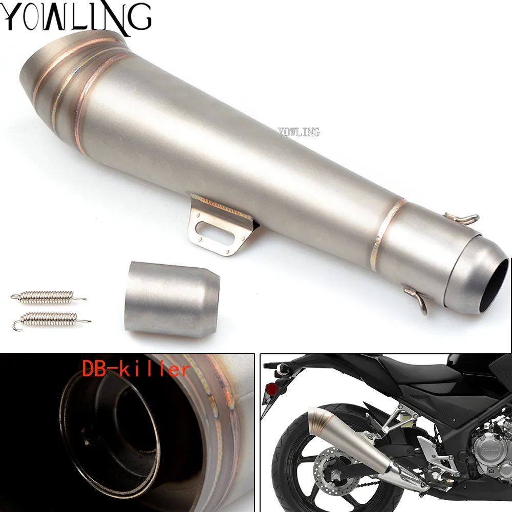 Motorcycle Exhaust Pipe Muffler Escape Exhaust Mufflers For HONDA 125 YAMAHA 450 YZF 125/250 150 KAWASAKI 500 CR YZ RM KX CR
Motorcycle Exhaust Pipe Muffler Escape Exhaust Mufflers For HONDA 125 YAMAHA 450 YZF 125/250 150 KAWASAKI 500 CR YZ RM KX CR