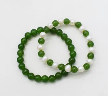 green jade round freshwater pearl white 7-8mm bracelet 7.5inch FPPJ wholesale beads nature
green jade round freshwater pearl white 7-8mm bracelet 7.5inch FPPJ wholesale beads nature
