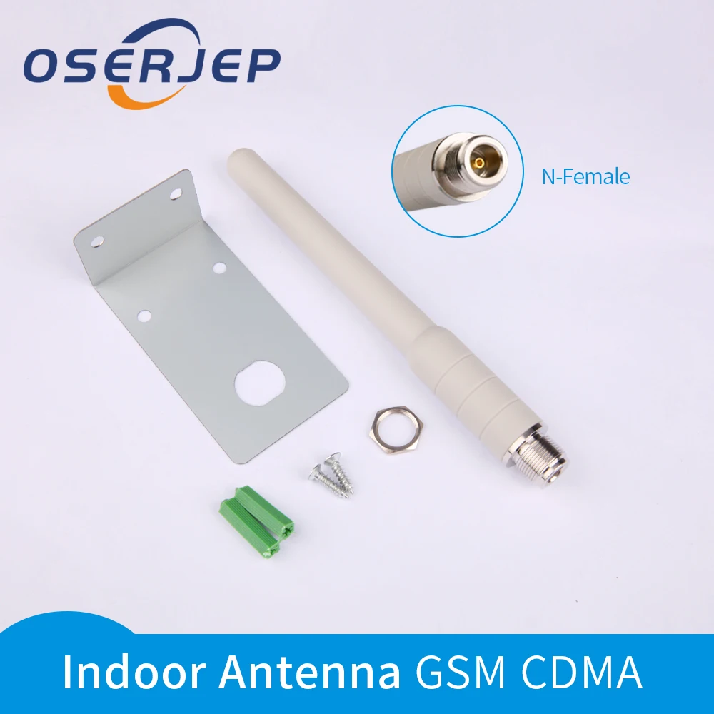 GSM 900-1800MHZ 6DB GSM Antenna Phone Signal Amplifier N Female Jack Connector Indoor Omni-directional Rubber Aerial
GSM 900-1800MHZ 6DB GSM Antenna Phone Signal Amplifier N Female Jack Connector Indoor Omni-directional Rubber Aerial