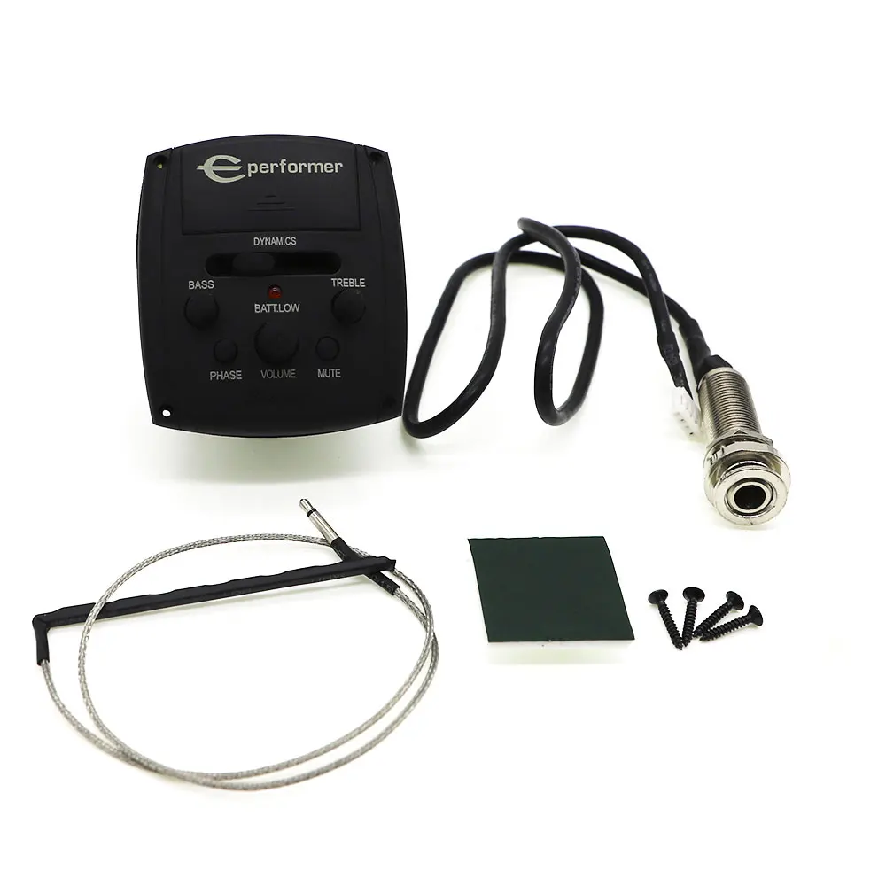 SHADOW Performer Guitar Acoustic Onboard Pickup Preamp Volume Bass and Treble Controls
SHADOW Performer Guitar Acoustic Onboard Pickup Preamp Volume Bass and Treble Controls