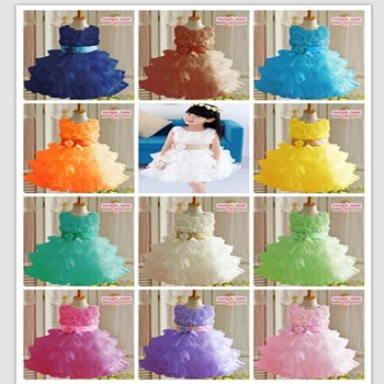 Newest Flower Little Girls Baby Wedding Dress 2015 Infant Party Dress Kids Children's Party Dress
Newest Flower Little Girls Baby Wedding Dress 2015 Infant Party Dress Kids Children's Party Dress