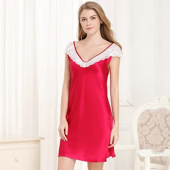 100% silk nightdress women shirt dress nightgowns 2019 100%pure silk stain sleeping wear sexy lace woman silk sleepwear
100% silk nightdress women shirt dress nightgowns 2019 100%pure silk stain sleeping wear sexy lace woman silk sleepwear