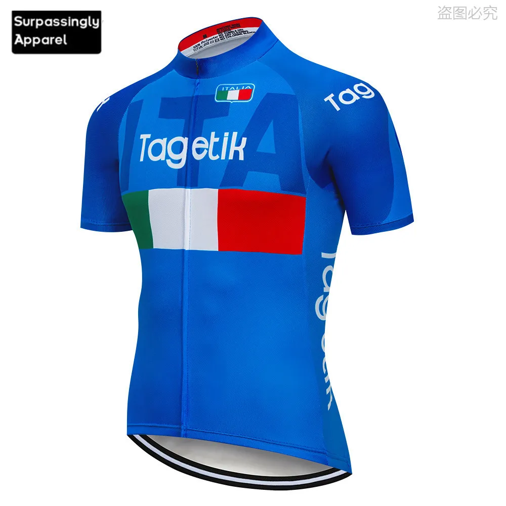2019 6XL команда Tour de Италия Велоспорт Джерси лето Ropa Ciclismo MTB мужские летние