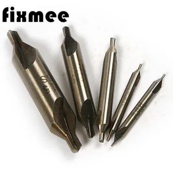 Fixmee Hot Selling New 5 Pcs HSS Center Drills 60 degree Combined Countersinks Degree Angle Bit Tip Set Tool
Fixmee Hot Selling New 5 Pcs HSS Center Drills 60 degree Combined Countersinks Degree Angle Bit Tip Set Tool