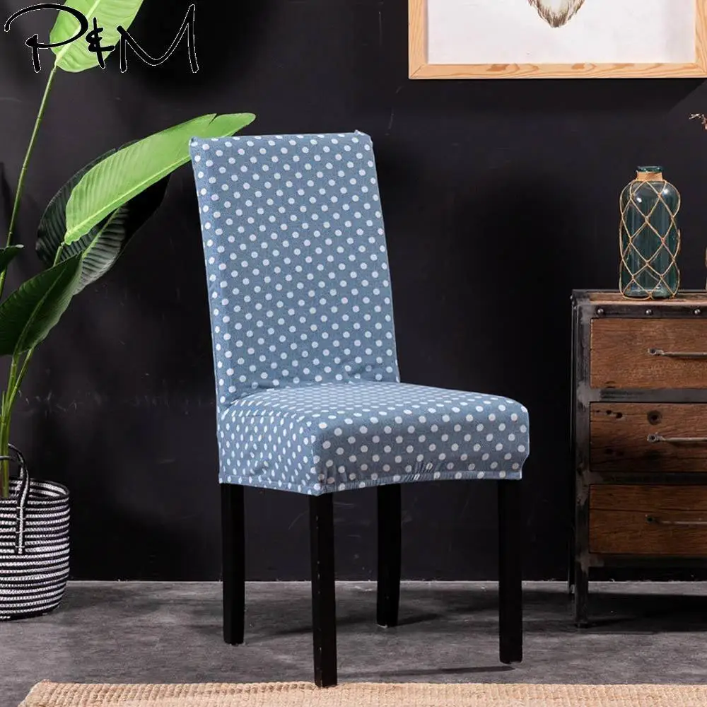2019 White Dots Blue Brief Chair Cover Slipcover Sofa Multifunctional Chair Spandex/Polyester Fabric Stretch Elastic Banquet
2019 White Dots Blue Brief Chair Cover Slipcover Sofa Multifunctional Chair Spandex/Polyester Fabric Stretch Elastic Banquet