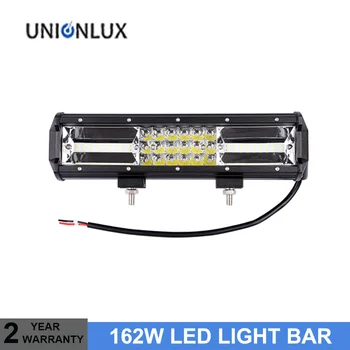 12INCH 3-Row LED Light Bar 162W Offroad Led Bar Combo Beam Led Work Light Bar for Truck SUV ATV 4x4 4WD DC12v 24v
12INCH 3-Row LED Light Bar 162W Offroad Led Bar Combo Beam Led Work Light Bar for Truck SUV ATV 4x4 4WD DC12v 24v