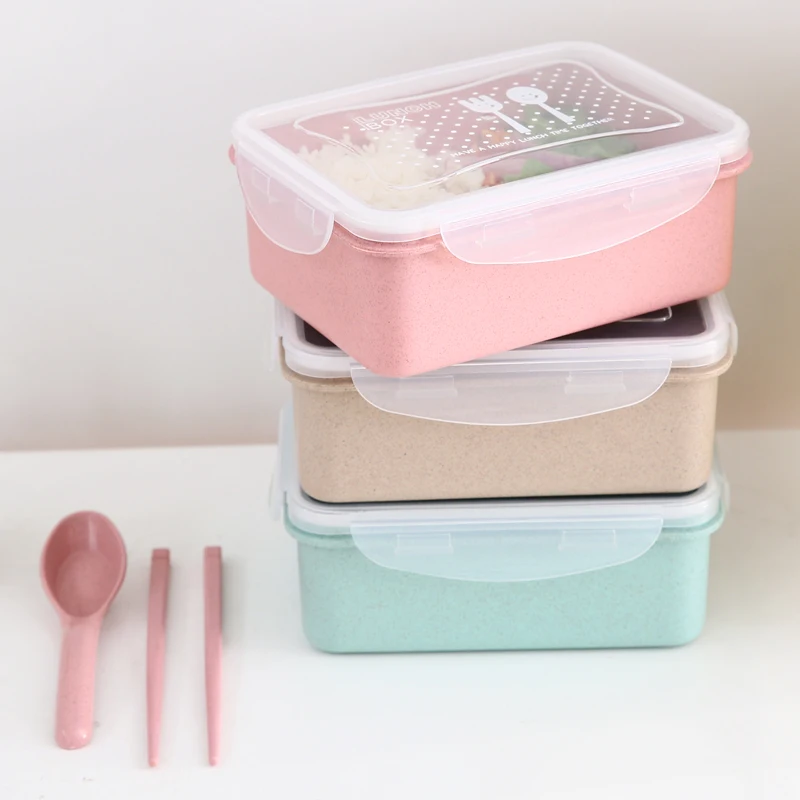 Straw Lunch Box Sealed Plastic Student Cafeteria Storage Box Partition Fresh Keeping Lunch Box 3 Color Free Shipping
Straw Lunch Box Sealed Plastic Student Cafeteria Storage Box Partition Fresh Keeping Lunch Box 3 Color Free Shipping