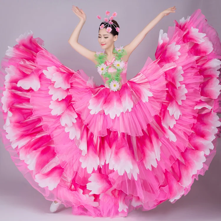 Freeship flower petals spanish carnival dance dress/stage performance dress/belle/sudio/ballroom
Freeship flower petals spanish carnival dance dress/stage performance dress/belle/sudio/ballroom