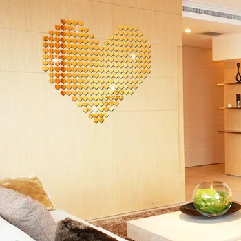 Free shipping Heart shape Acrylic Mirror Wall sticker Art DIY wall sticker for Kids room Living room bedroom 3d wall decoration
Free shipping Heart shape Acrylic Mirror Wall sticker Art DIY wall sticker for Kids room Living room bedroom 3d wall decoration