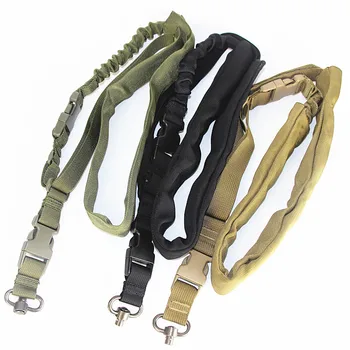 Tactical One Point Gun Point Sling Hunting Adjustable Bungee Rifle Single Point Nylon Gun Sling Strap System With Spring Buckle
Tactical One Point Gun Point Sling Hunting Adjustable Bungee Rifle Single Point Nylon Gun Sling Strap System With Spring Buckle