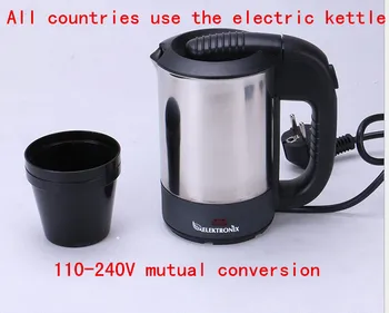 110-240V All Countries Travel 0.5L stainless steel electric kettle electric cup mini portable travel 1000W
110-240V All Countries Travel 0.5L stainless steel electric kettle electric cup mini portable travel 1000W