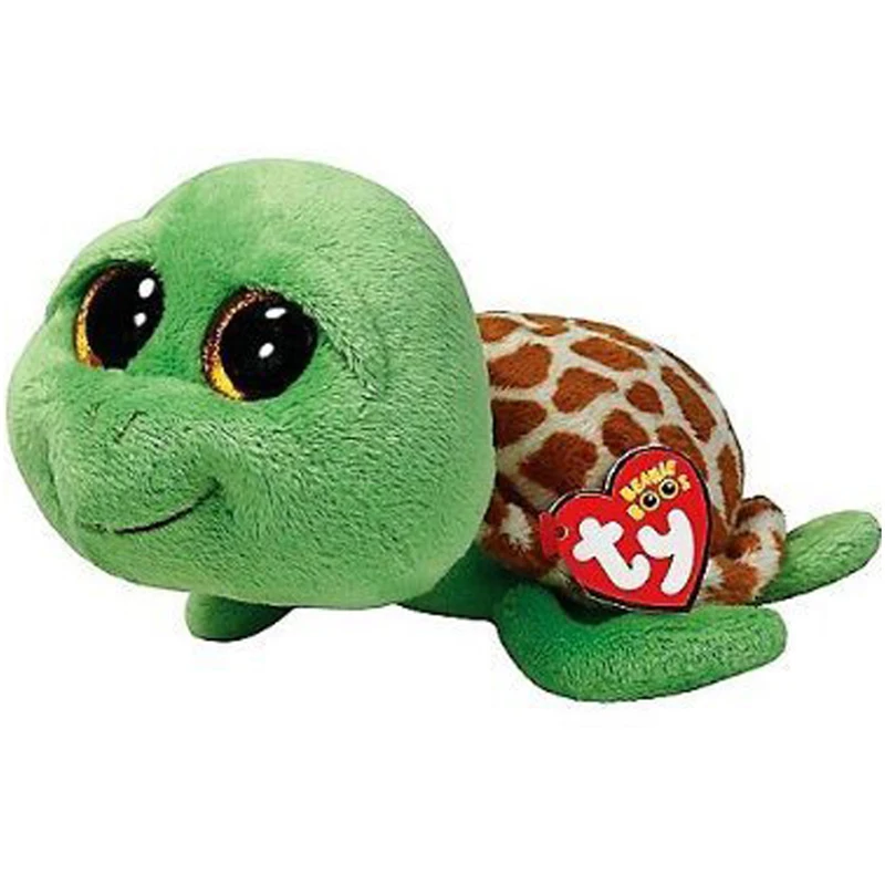 Ty Beanie Boos Zippy the Green Turtle Plush Regular Big-eyed Stuffed Animal Collectible Doll Toy with Heart Tag 6" 15cm
Ty Beanie Boos Zippy the Green Turtle Plush Regular Big-eyed Stuffed Animal Collectible Doll Toy with Heart Tag 6" 15cm