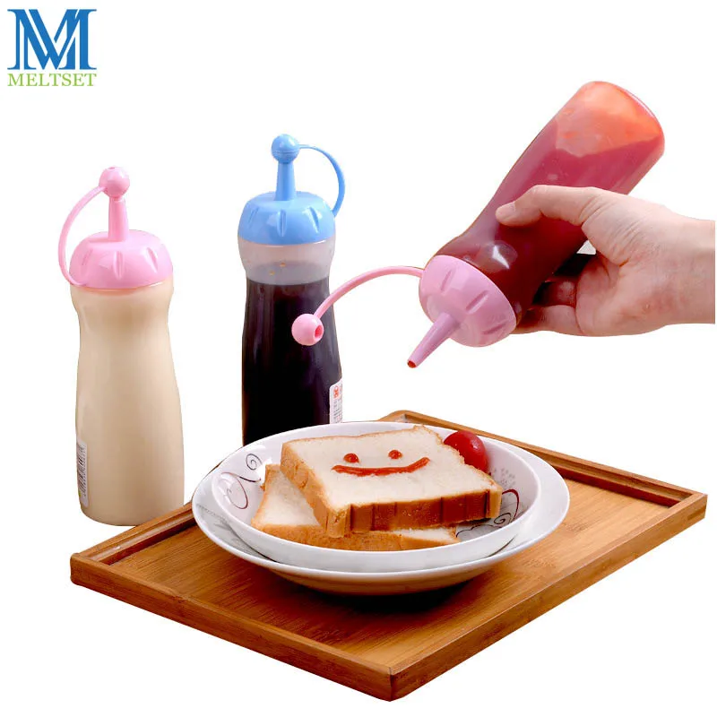 1PC Leakproof Sealed Plastic Oil Bottle Vinegar Ketchup/Sauce Bottles Cruet Kitchen Jars
1PC Leakproof Sealed Plastic Oil Bottle Vinegar Ketchup/Sauce Bottles Cruet Kitchen Jars