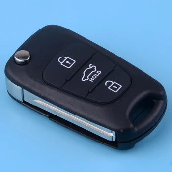 DWCX 3 Buttons Car Uncut Blade Flip Remote Key Shell Case Fob fit for KIA Rondo Sportage Soul Rio
DWCX 3 Buttons Car Uncut Blade Flip Remote Key Shell Case Fob fit for KIA Rondo Sportage Soul Rio