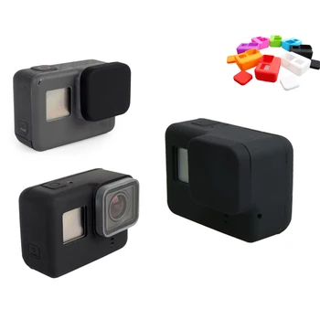 Protective Case Soft Rubber Silicone silica gel Lens cap Shell Protector Housing For Go pro Hero 5 6 7 gopro Accessories
Protective Case Soft Rubber Silicone silica gel Lens cap Shell Protector Housing For Go pro Hero 5 6 7 gopro Accessories