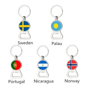 Hot sale Nicaragua Norway Palau Portugal Swedish flag key chain multi-function keychain metal beer bottle opener accessories
Hot sale Nicaragua Norway Palau Portugal Swedish flag key chain multi-function keychain metal beer bottle opener accessories
