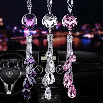 Car Rear View Mirror Charm Crystal Heart Shape Hanging Ornament Rhinestone Interior Decor Crystal Fox Lucky Charm Pendant Women
Car Rear View Mirror Charm Crystal Heart Shape Hanging Ornament Rhinestone Interior Decor Crystal Fox Lucky Charm Pendant Women