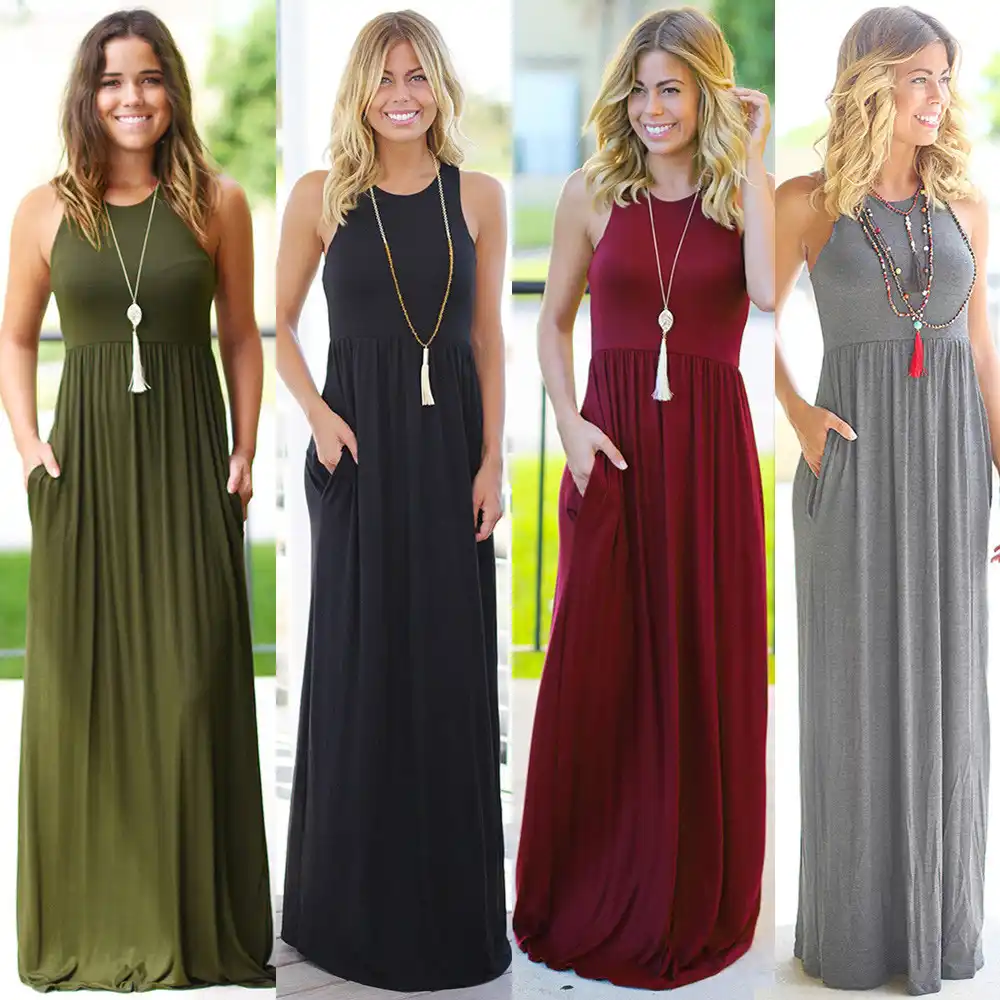 boho dress with pockets