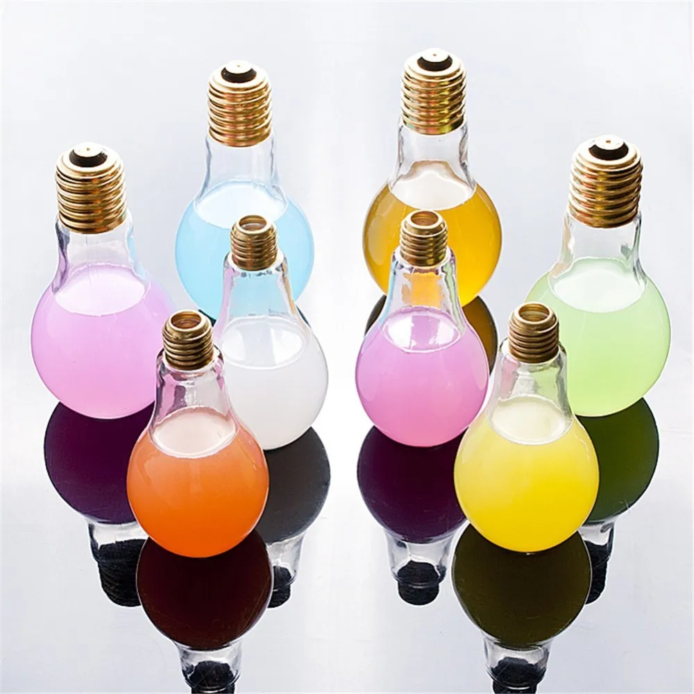 Innovative Light Bulb Drink Juice Bottles Cute Juicer Milk Summer Classical Elegance Water Bottle (Random Light Color)
Innovative Light Bulb Drink Juice Bottles Cute Juicer Milk Summer Classical Elegance Water Bottle (Random Light Color)
