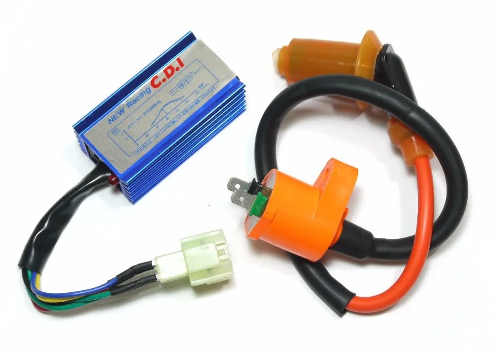 GY6 Racing CDI Box + Ignition Coil Scooter ATV Buggy Moped 50cc 110cc 125cc 150c
GY6 Racing CDI Box + Ignition Coil Scooter ATV Buggy Moped 50cc 110cc 125cc 150c