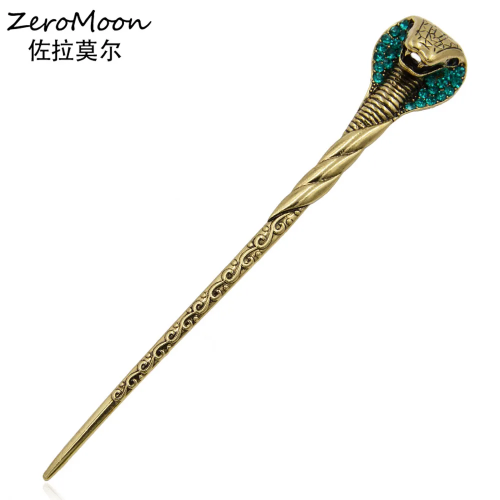 Antique Style Crystal Rhinestone Elapid Snake Animal Hair Sticks Women Updo Hairpin Accessory Fashion Jewelry
Antique Style Crystal Rhinestone Elapid Snake Animal Hair Sticks Women Updo Hairpin Accessory Fashion Jewelry