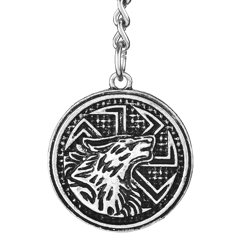 1pc Slavic Kolovrat Wolf Pendant Keychain Trinket Viking Talisman Teen Wolf Best Friend Jewelry
1pc Slavic Kolovrat Wolf Pendant Keychain Trinket Viking Talisman Teen Wolf Best Friend Jewelry