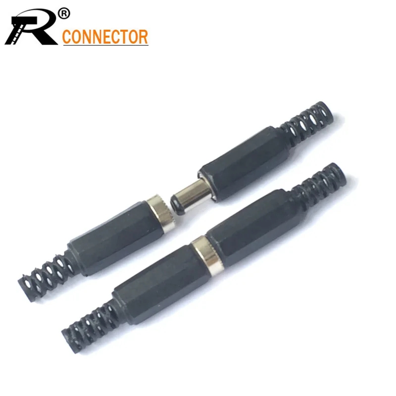 10pcs/lot 5.5x2.1mm 5521 DC Power Plug Jack Male / Female Socket Adapter DC Connectors 2.1mm x 5.5mm Wholesales
10pcs/lot 5.5x2.1mm 5521 DC Power Plug Jack Male / Female Socket Adapter DC Connectors 2.1mm x 5.5mm Wholesales