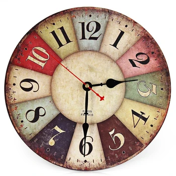 New Clock Watch Wall Clocks Artistic Retro Creative European Vintage Rustic Decorative Antique Wooden Home Wall Clock Stickers
New Clock Watch Wall Clocks Artistic Retro Creative European Vintage Rustic Decorative Antique Wooden Home Wall Clock Stickers
