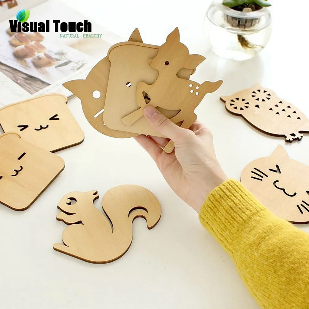 Visual Touch Wood Cute Animal Hollow Wooden Carved Cup Pads Mug Coasters Table Pad Shop Bar Tea Coffee Cup Mat Holder Gift
Visual Touch Wood Cute Animal Hollow Wooden Carved Cup Pads Mug Coasters Table Pad Shop Bar Tea Coffee Cup Mat Holder Gift