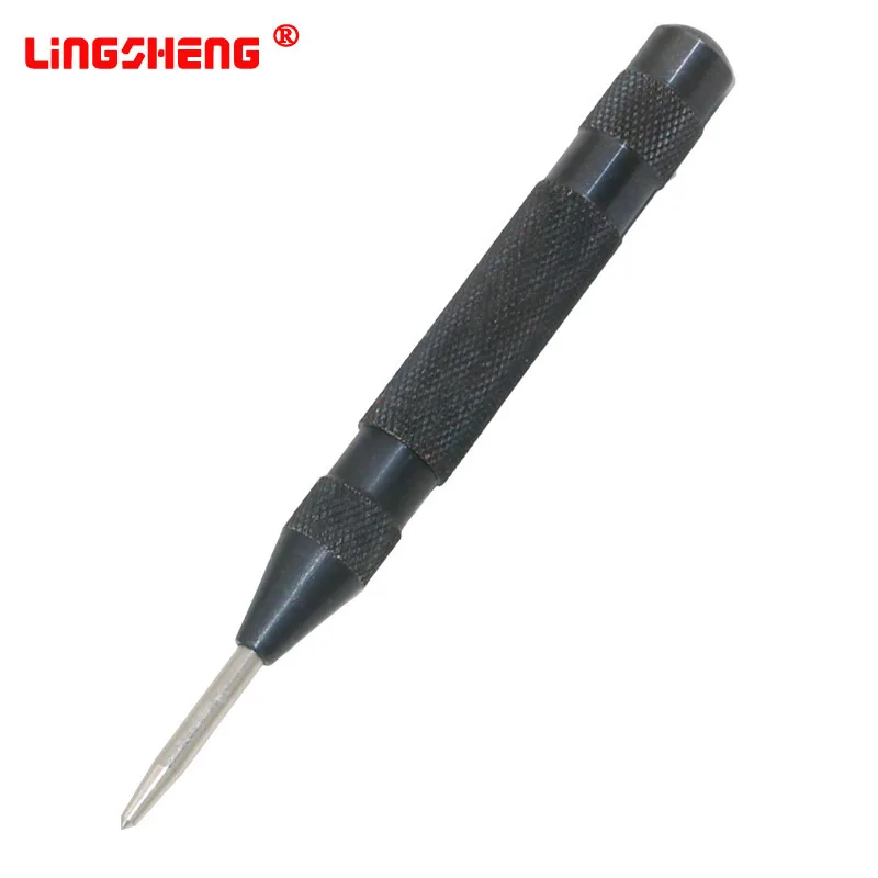 Black / Gold 5 Inch Automatic Center Drill Bit Pin Punch Spring Loaded Marking Starting Holes Hand Tools
Black / Gold 5 Inch Automatic Center Drill Bit Pin Punch Spring Loaded Marking Starting Holes Hand Tools