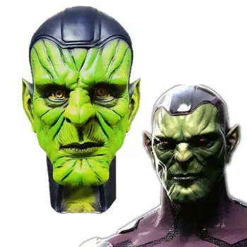2019 Movie Captain Marvel Skuru Talos Cosplay Face Masks Latex Alien Full Head Adult Unisex Props Party Halloween Fancy Dress
2019 Movie Captain Marvel Skuru Talos Cosplay Face Masks Latex Alien Full Head Adult Unisex Props Party Halloween Fancy Dress