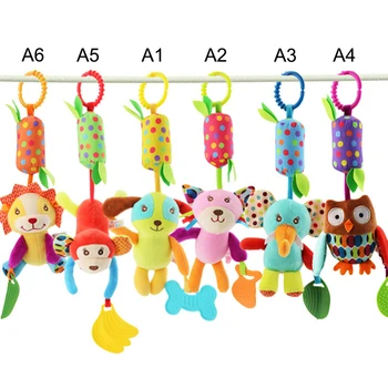 Baby Rattles Toys Soft Baby Bed Hanging Bells Toys Crib Stroller Hanging Toy With Teether Cute Animal Doll Animal Big Wind Bell
Baby Rattles Toys Soft Baby Bed Hanging Bells Toys Crib Stroller Hanging Toy With Teether Cute Animal Doll Animal Big Wind Bell