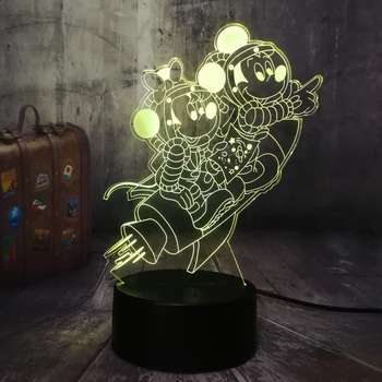New Astronaut Travel Space Mickey Mouse&Minnie Mouse 3D LED Night Light 7 Color Desk Lamp Home Party Decor Kids Birthday Gift
New Astronaut Travel Space Mickey Mouse&Minnie Mouse 3D LED Night Light 7 Color Desk Lamp Home Party Decor Kids Birthday Gift