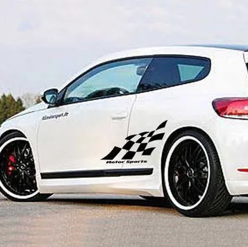 2pcs Checkered flag racing-style vinyl decal sticker sport car body decoration stickers for Ford Toyota Mazda Nissan
2pcs Checkered flag racing-style vinyl decal sticker sport car body decoration stickers for Ford Toyota Mazda Nissan