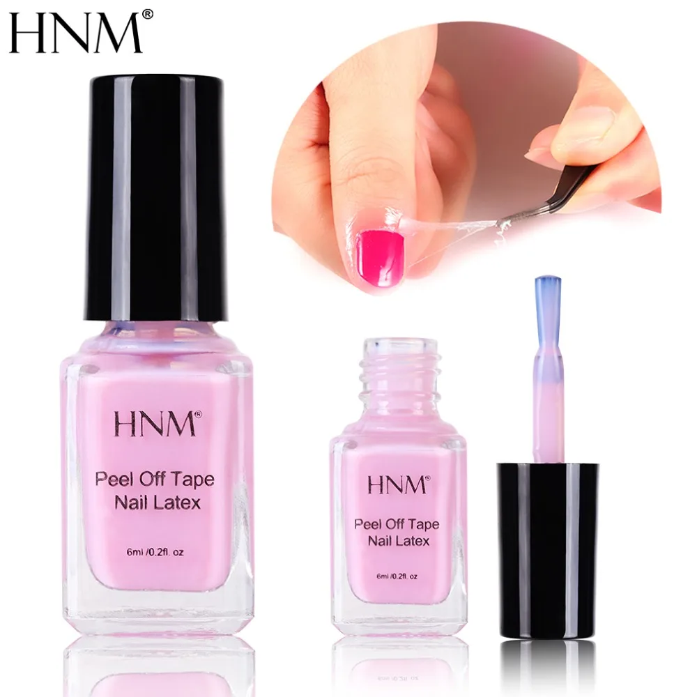 HNM Peel Off Protective Gel Nail Polish Nail Art Primer Glue Finger Nail Skin Care Latex Adhesive LED Lamp Lacquer Liquid 6ML
HNM Peel Off Protective Gel Nail Polish Nail Art Primer Glue Finger Nail Skin Care Latex Adhesive LED Lamp Lacquer Liquid 6ML