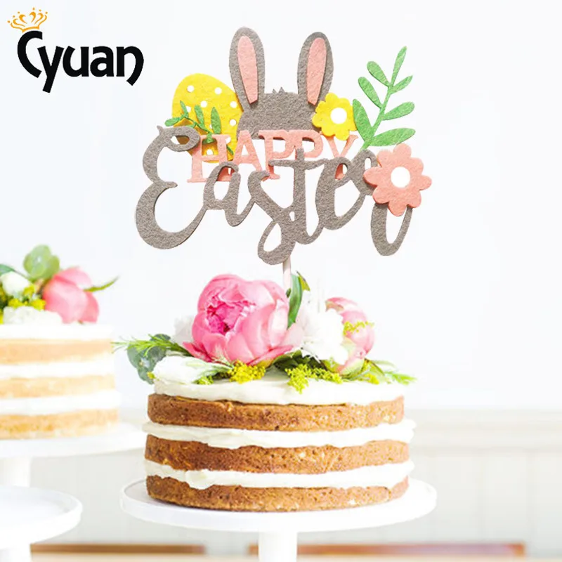Happy Easter Cake Toppers Rabbit Letter Flowers Cupcake Topper Kids Birthday Party Cake Decorating Easter Decorations For Home
Happy Easter Cake Toppers Rabbit Letter Flowers Cupcake Topper Kids Birthday Party Cake Decorating Easter Decorations For Home